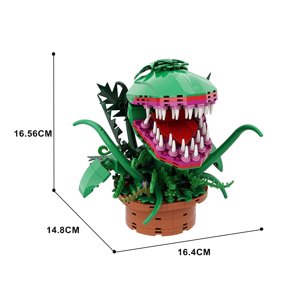 Carnivorous Plant Building Blocks Set with Electronic Brochure - ToylandEU