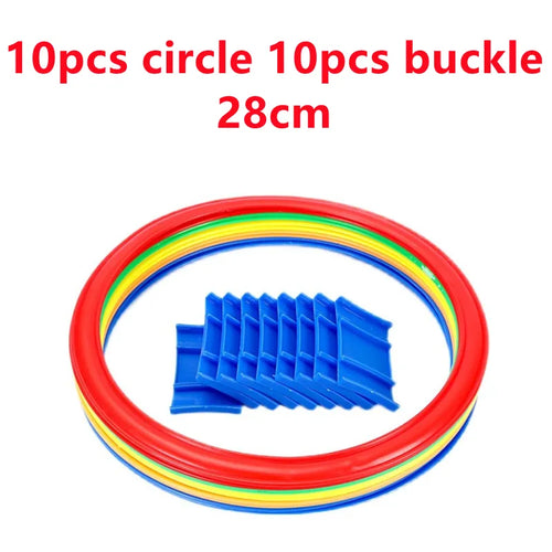 Fun Plastic Jump Rings and Buckles Set for Outdoor Kids' Physical Training AliExpress Toyland EU