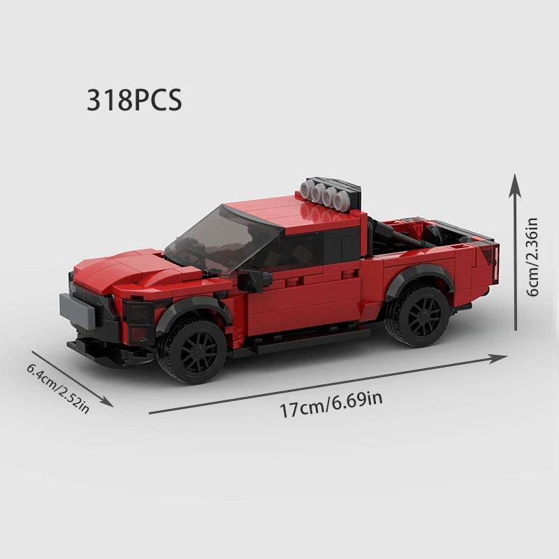 Premium Building Blocks Supercar Technique Model For Kids - ToylandEU