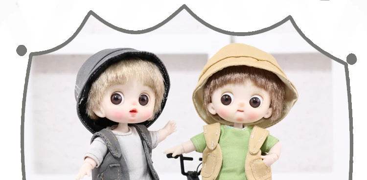 Ob11 Bjd Doll Boy Pig Face Piggy Ball-jointed Mini Doll Gift - ToylandEU