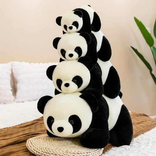 Adorable Giant Panda Stuffed Toy and Pillow - A Perfect Snuggle Buddy for Kids and Adults - ToylandEU