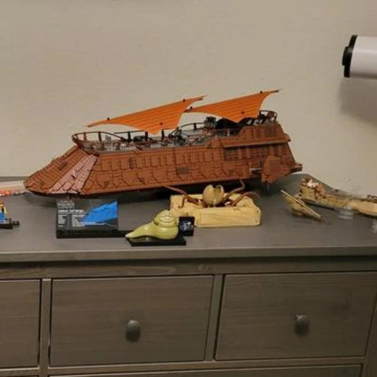 Lego Compatible Building Blocks | Jabba Sail Barge 3942 Pcs | Star Wars 75397
