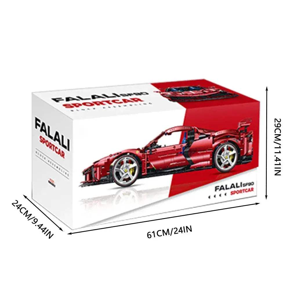 Sports Car Building Blocks Set For Kids Educational Gift Idea - ToylandEU