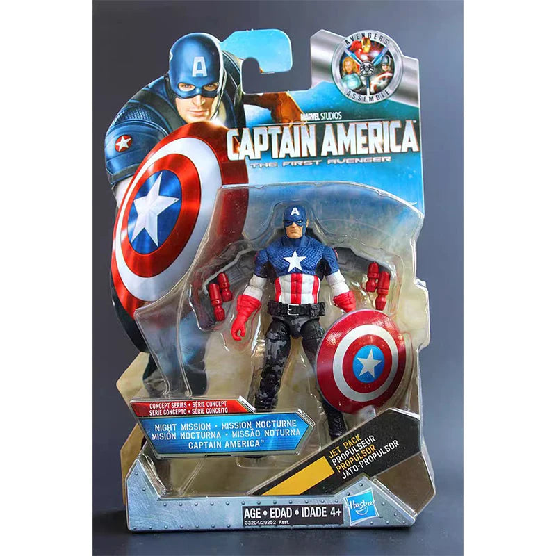 Action Figure | Captain America | 3.75-Inch Movable Figure | Marvel Legends