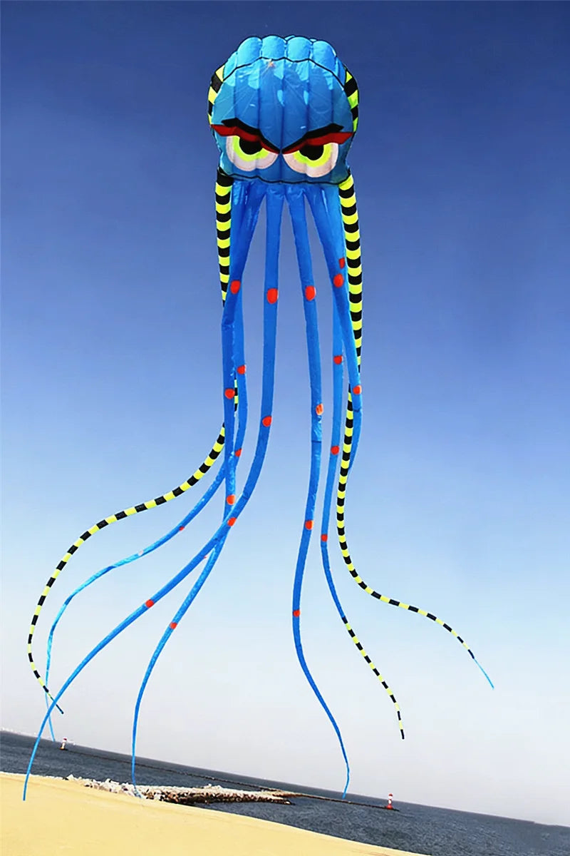 Kite | 8m Octopus Power Kite | Ripstop Nylon | Multicolor