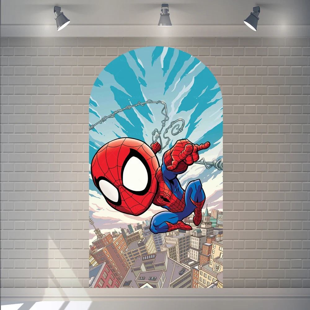 Photography Backdrop | SpiderMan Theme | Custom HD Print | Sizes