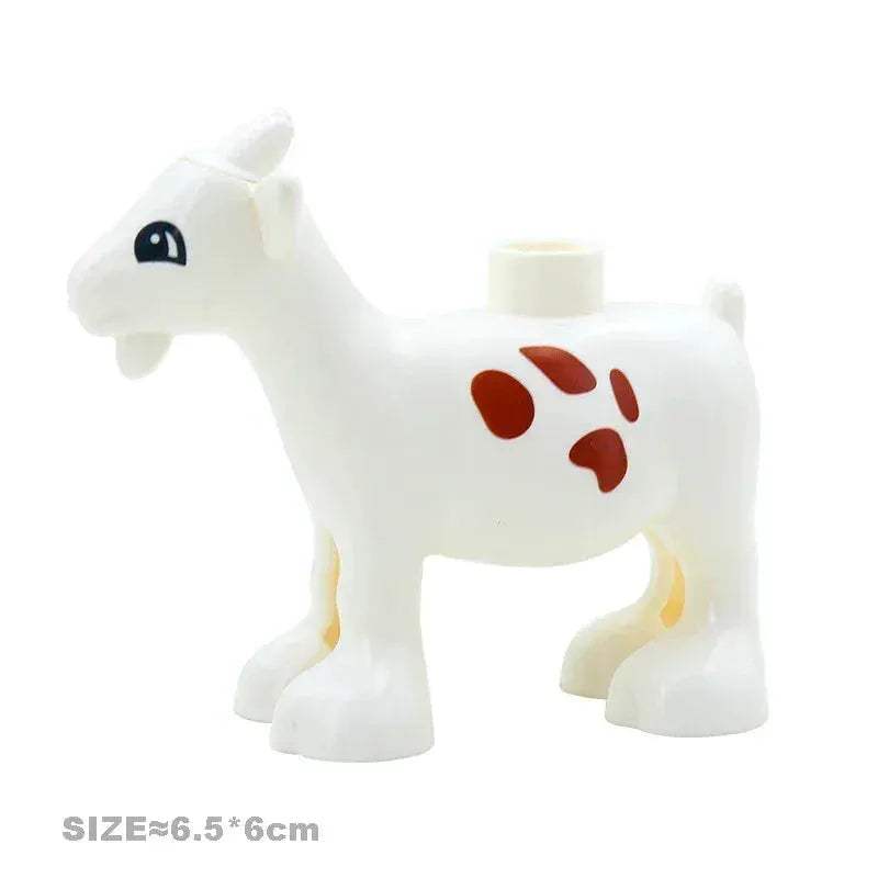 Duplo Compatible Farm Animals Building Blocks Educational Toy - ToylandEU