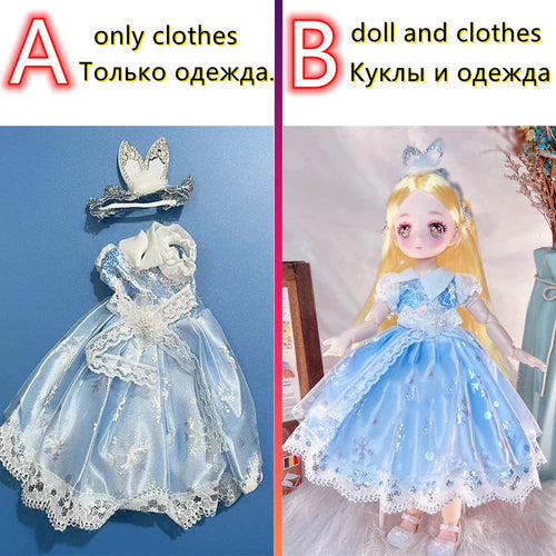 Anime Face Doll and Fashion Princess 1/6 Replacement Clothes Set ToylandEU.com Toyland EU