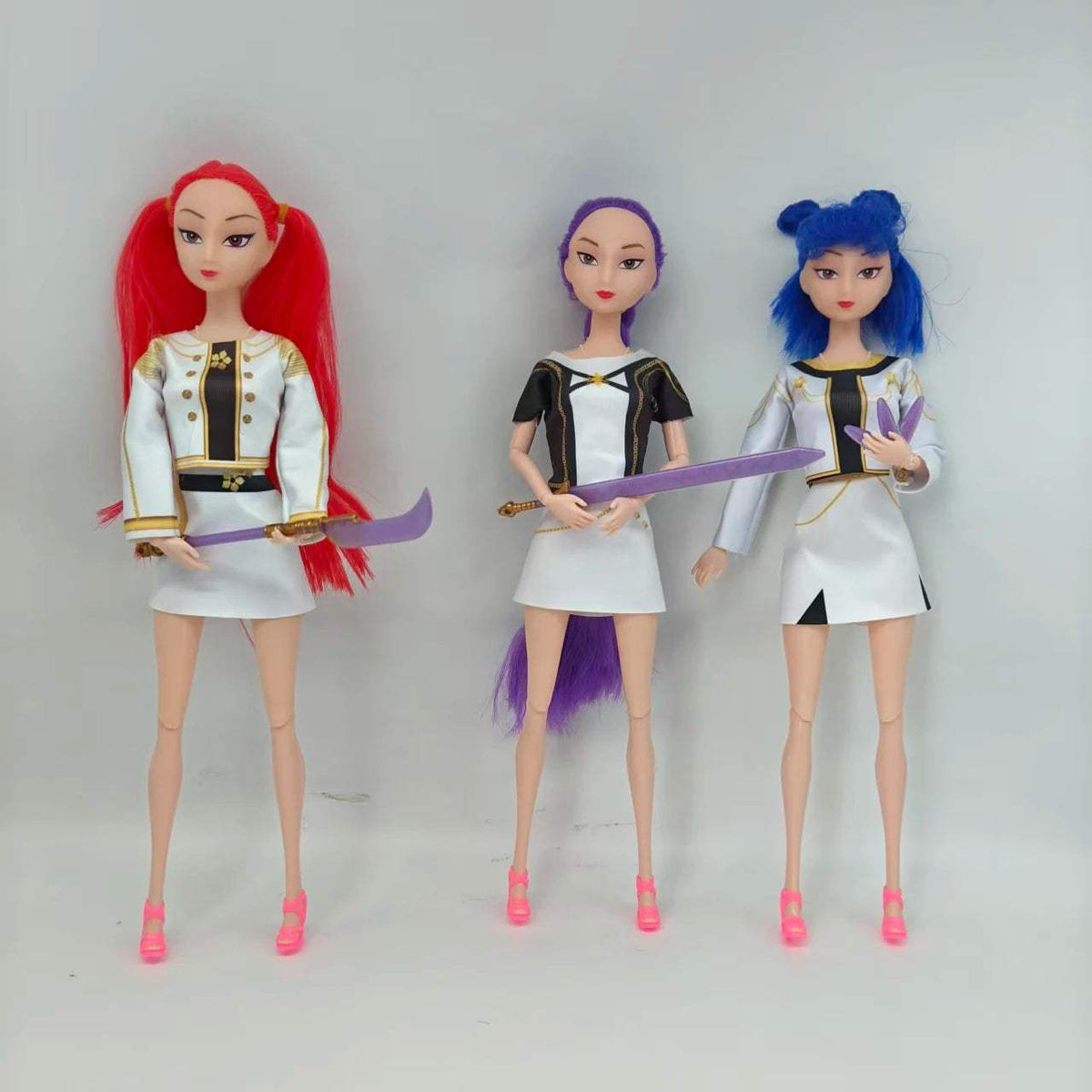 Princess Fashion Doll | Long Hair | Interchangeable Clothes | Articulated Joints
