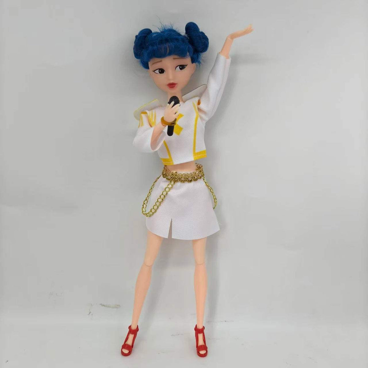 Princess Fashion Doll | Long Hair | Interchangeable Clothes | Articulated Joints