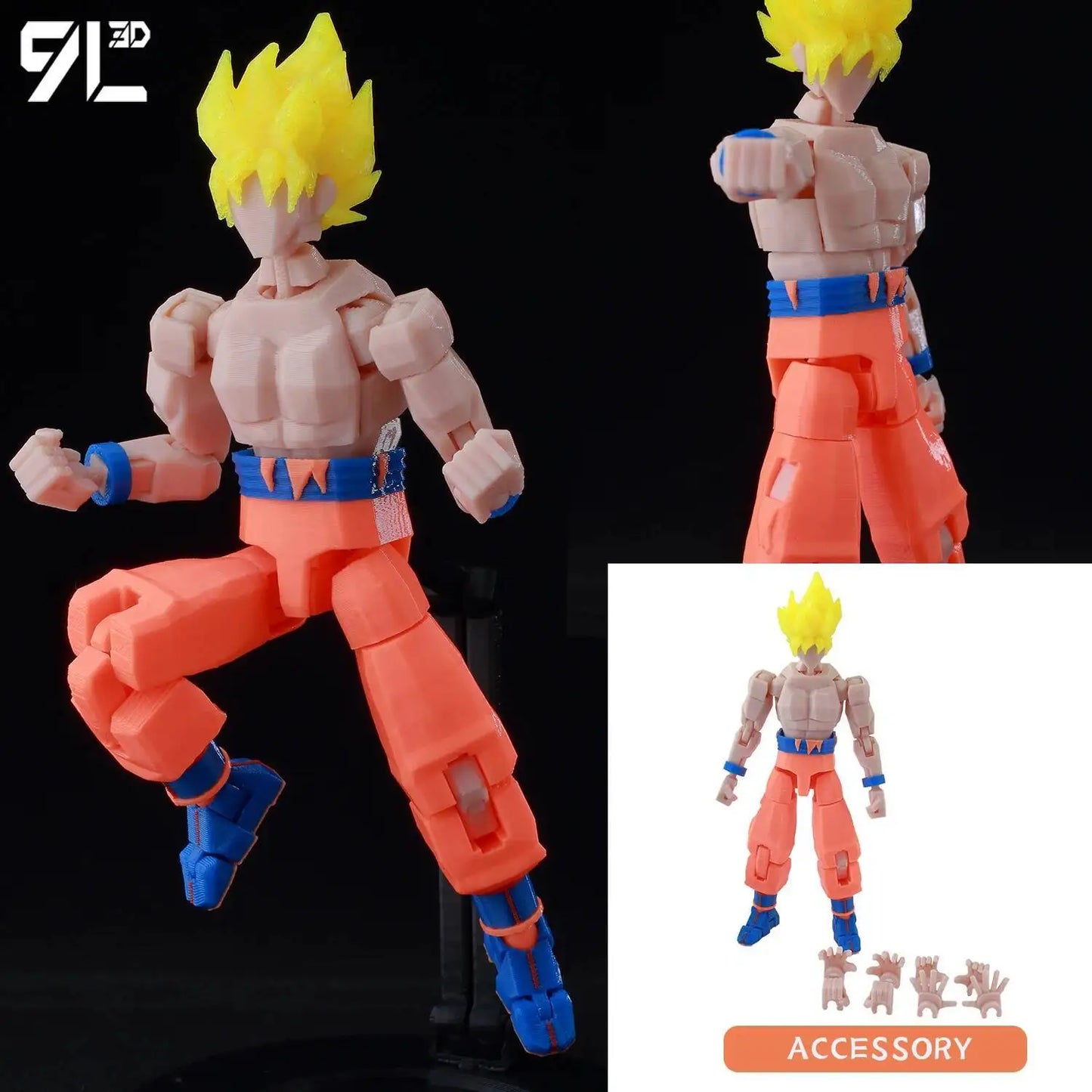 Dragon Ball Goku Beerus Action Figure Articulated Collectible