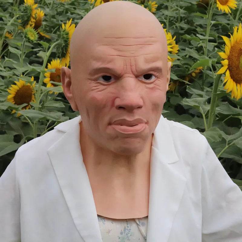 Latex Mask Realistic Alien Face Halloween Costume For Adults - ToylandEU