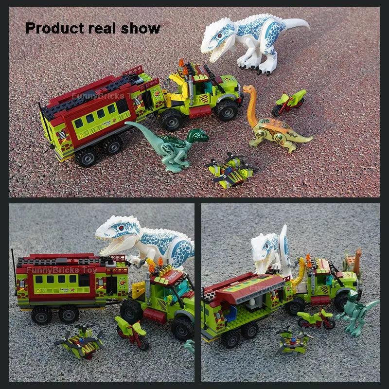 Jurassic Dinosaur Building Blocks Kit For Creative Play - ToylandEU