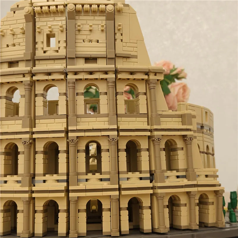 IN STOCK 9036Pcs 86000 Movie Series Architecture City The Italy Roman - ToylandEU