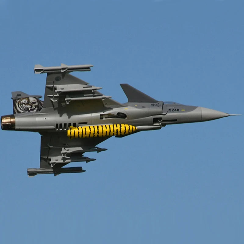 RC RC JAS-39 Gripen Remote Control Plane - 6CH Military Aircraft with NATO, Czech Republic, Swedish, and Hungarian Air Force Designs