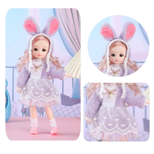 Princess Doll with 12 Moveable Joints and DIY Clothes - 30cm ToylandEU.com Toyland EU