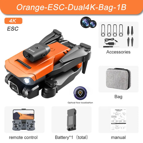 New K6Pro RC Drone: Professional 4K Camera Quadcopter with Obstacle Avoidance ToylandEU.com Toyland EU