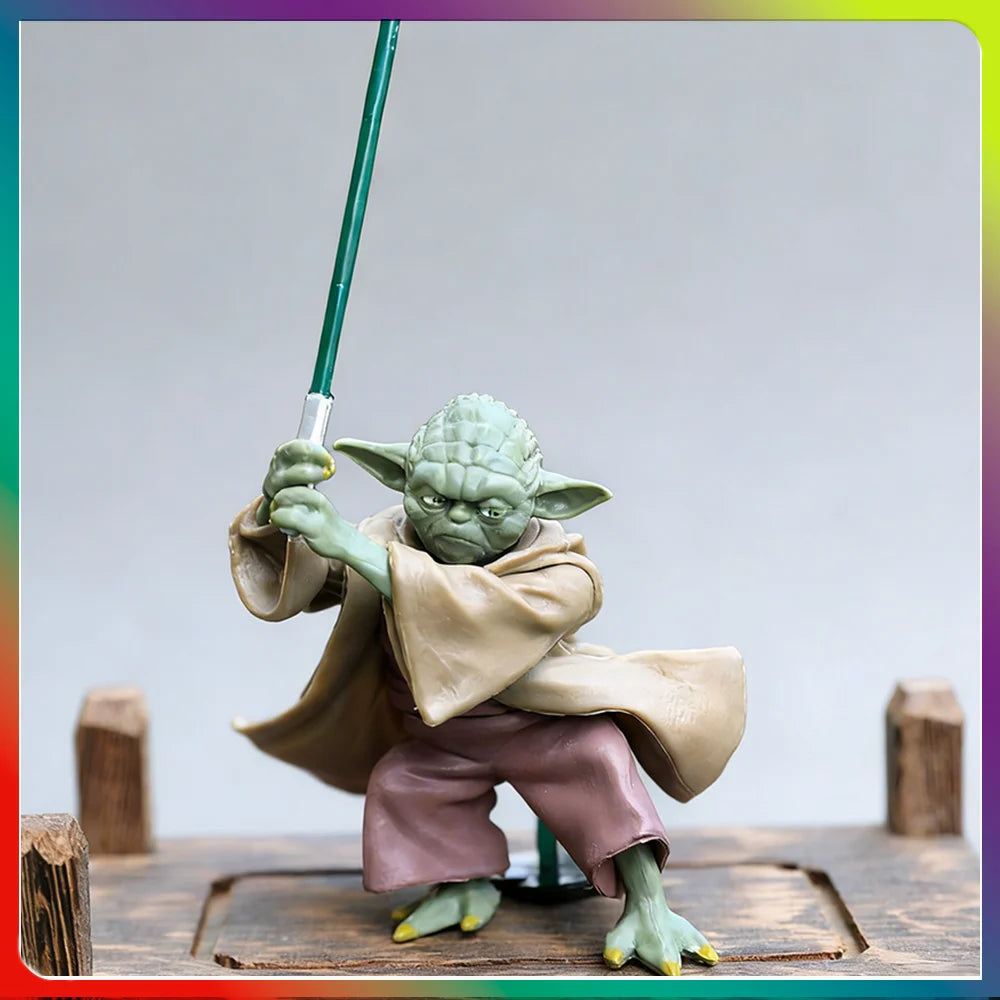 Master Yoda Action Figure | PVC Construction | With Sword | Ages 14 Plus