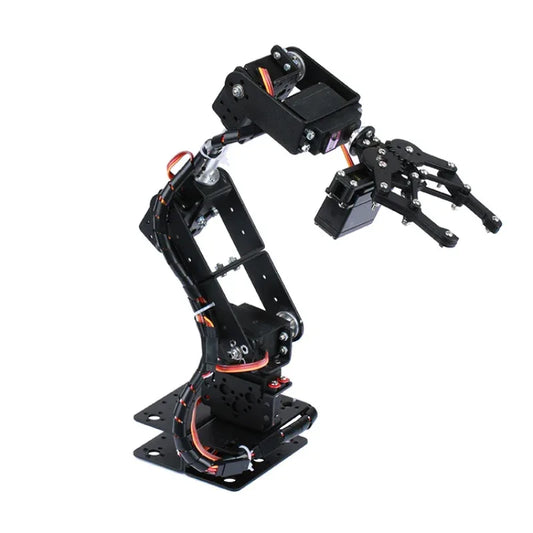 6 DOF Robot Arm Starter Kit With Arduino Open Source - ToylandEU