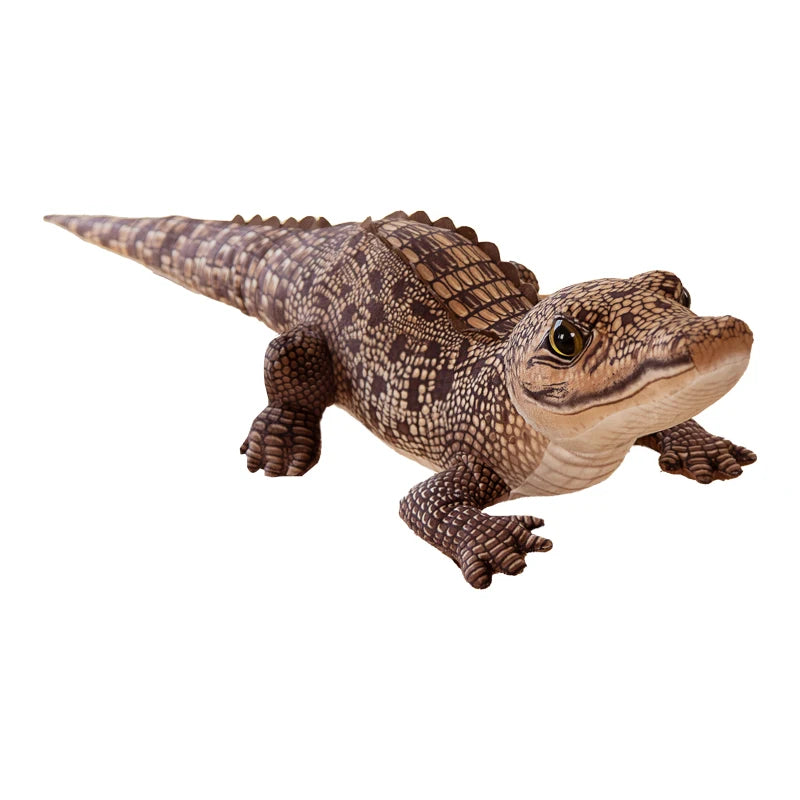 Giant Alligator Plush Pillow Toy 100cm Realistic Cuddle Companion