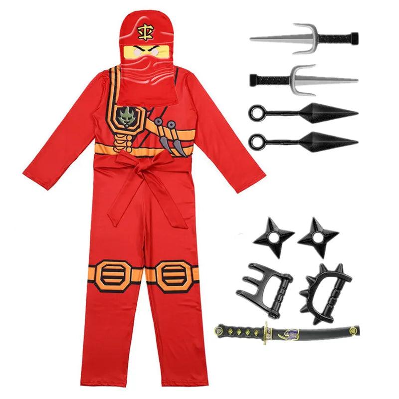Kids Ninja Costume | Polyester Jumpsuit | Toylandeu™
