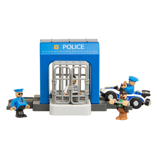 Urban Scene Plastic Police Station and Car Wash Toy Set ToylandEU.com Toyland EU