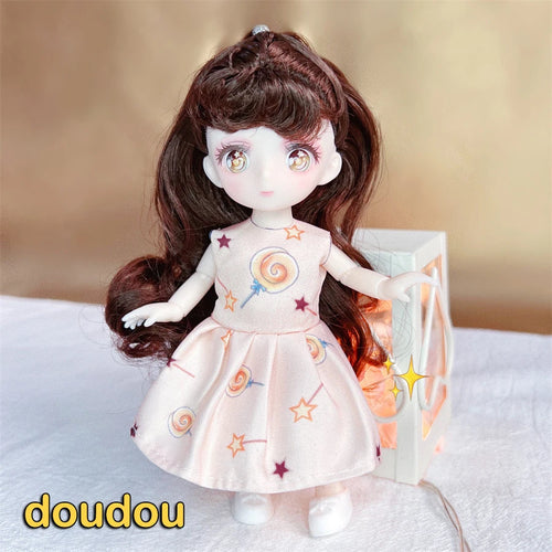 Anime Eye Naked Doll with Movable Joints and Shoes ToylandEU.com Toyland EU