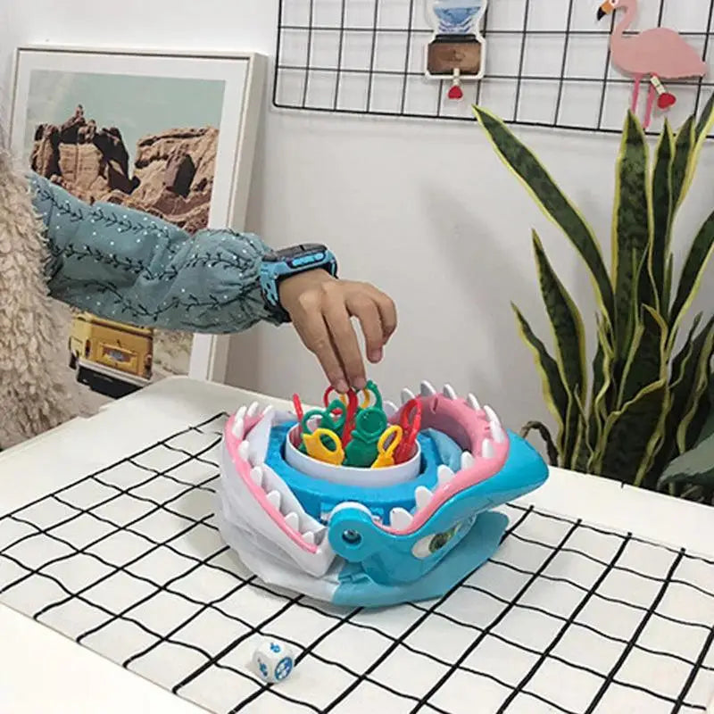 Shark Jaws Challenge Game - Fun Interactive Desktop Toy for All Ages