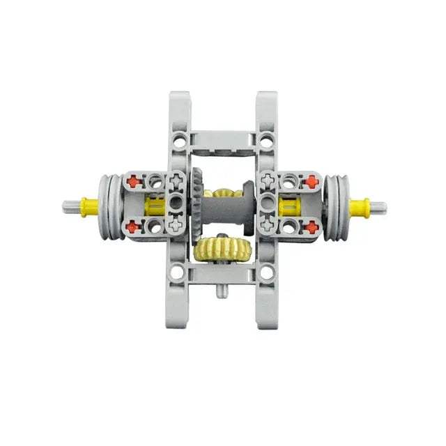 MOC Technical Tire Wheel Cross Hole Set Motorcycle Car Truck Wheels 44309 92402 32019 54120 11957 Construction Building Block - ToylandEU