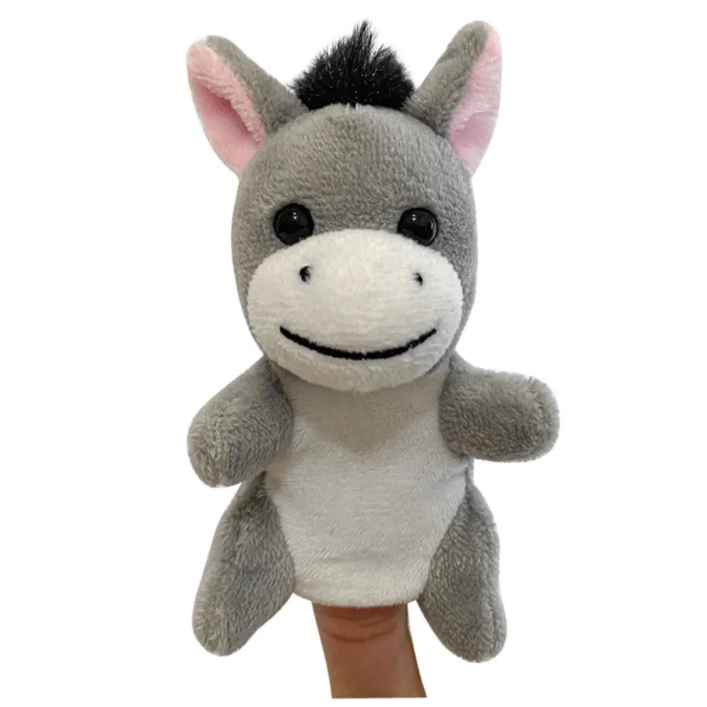 Farm Animal Finger Puppets | Soft Plush Design | 9 Cm Size | Early Learning