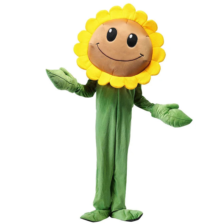 Cheerful Sunflower Kids Costume - Plant vs. Zombie Halloween Costume