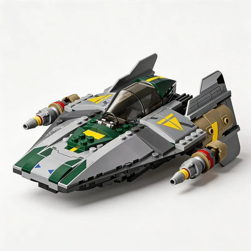 Building Blocks Set | 702Pcs A Wing Fighter | Lego Compatible Model | Gift