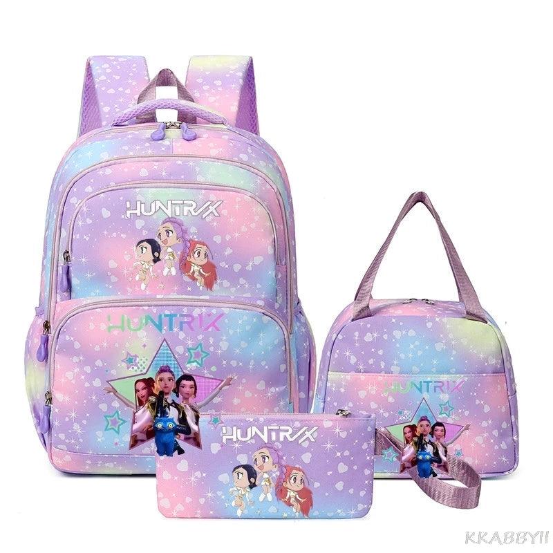 KPop Demon Hunters Backpack | 20-35 Litre Polyester