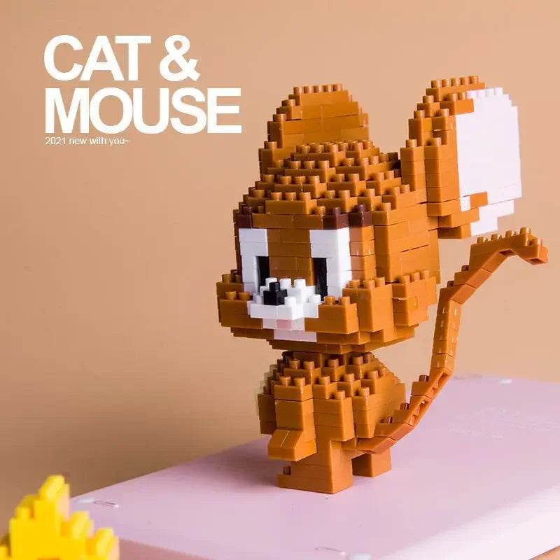 Hero Cartoon Micro Particle Building Blocks Children Assembly Toy Anime Action Figure Boy Girl Kid Gift Cute Toy Building Bricks - ToylandEU