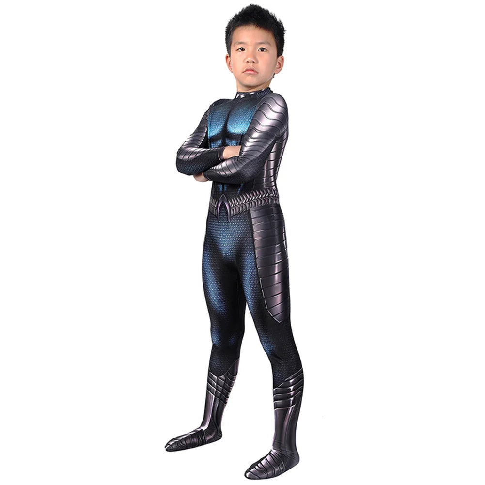 Aquaman Cosplay: Arthur Curry Superhero Halloween Costume for Kids