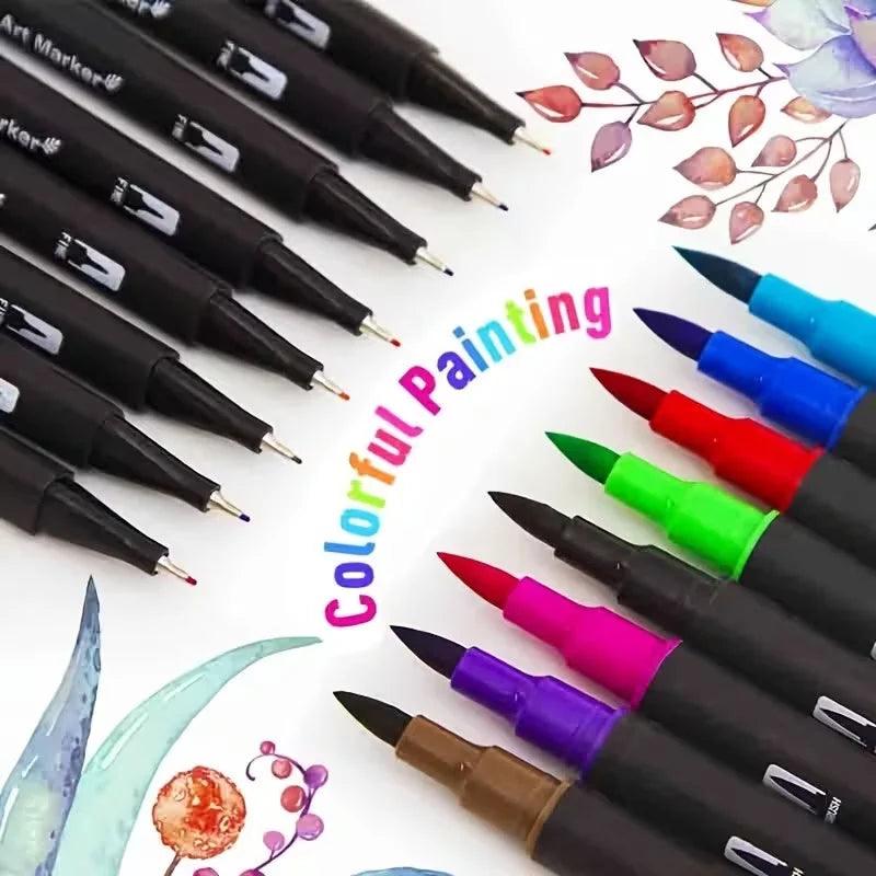 Watercolor Markers | Double Ended | Toylandeu™