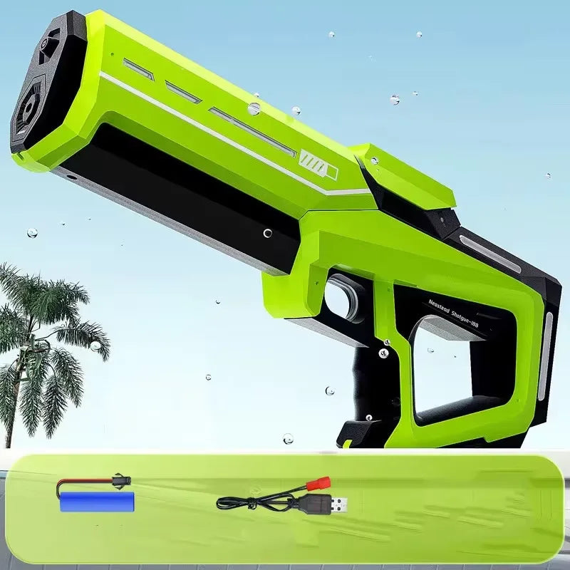 Electric Water Gun | 8-10m Range | Automatic Water Blaster