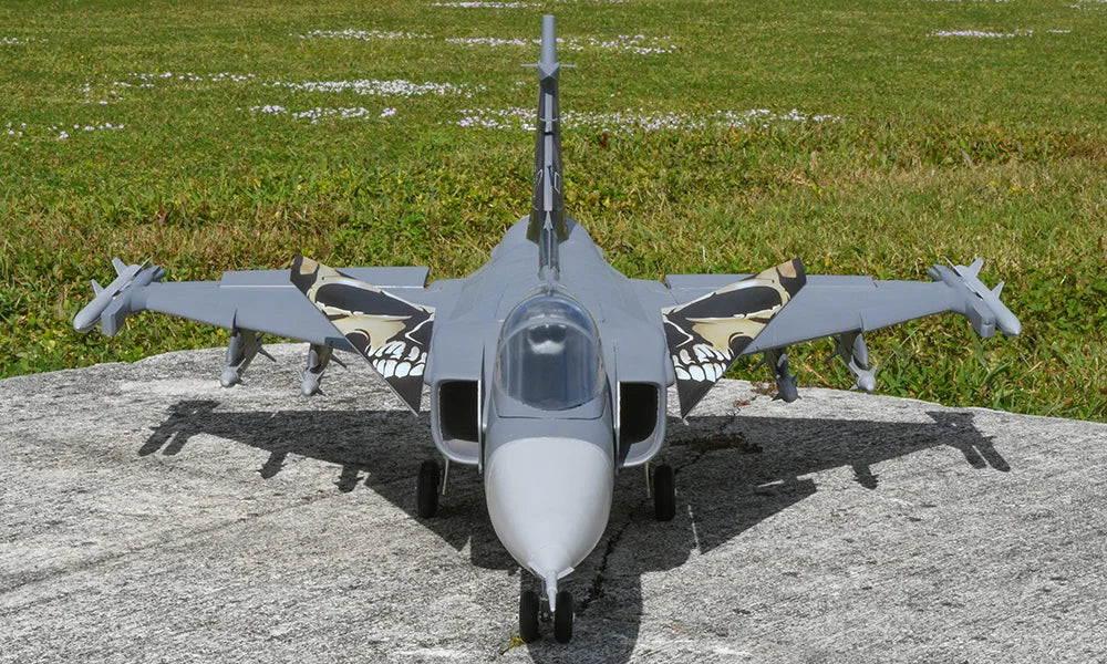 RC RC JAS-39 Gripen Remote Control Plane - 6CH Military Aircraft with NATO, Czech Republic, Swedish, and Hungarian Air Force Designs