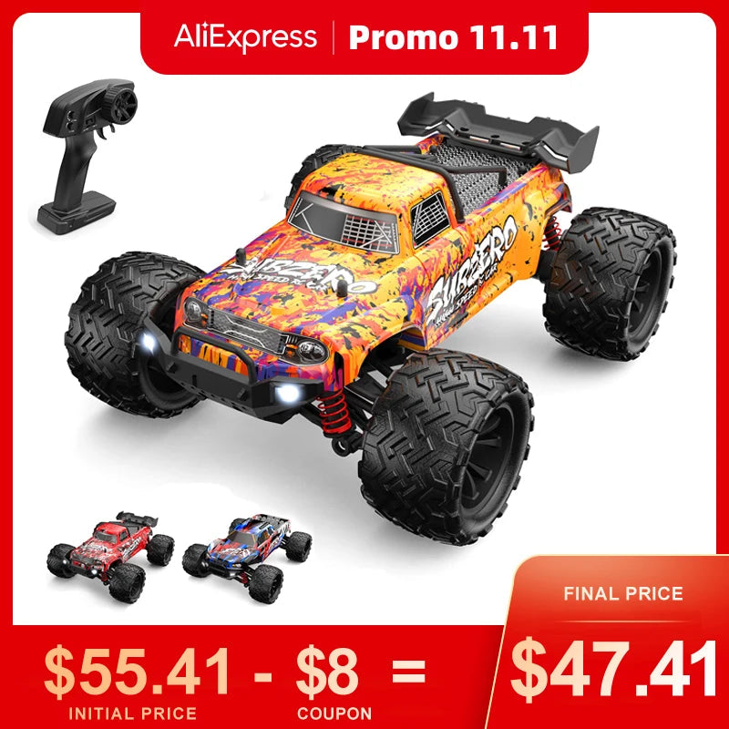 1:16 Dual Motor RC Car Off Road 4x4 40Km/H High Speed Remote Control - ToylandEU