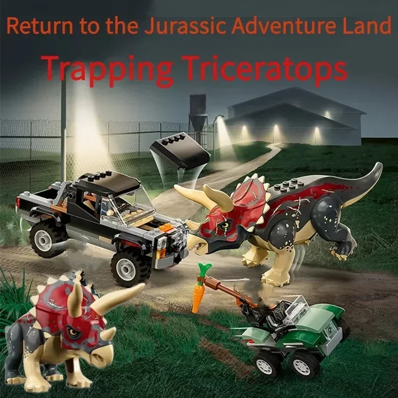 Dinosaur Building Blocks Air Mission Compatible Set 76976