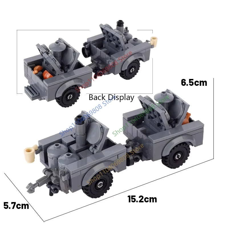 WWII Military Blocks | Compatible With Major Kits | Soldier Figures