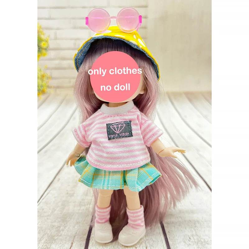 BJD Doll 1/12 16cm 6 Inch Jointed Baby Doll Fashion Gift - ToylandEU