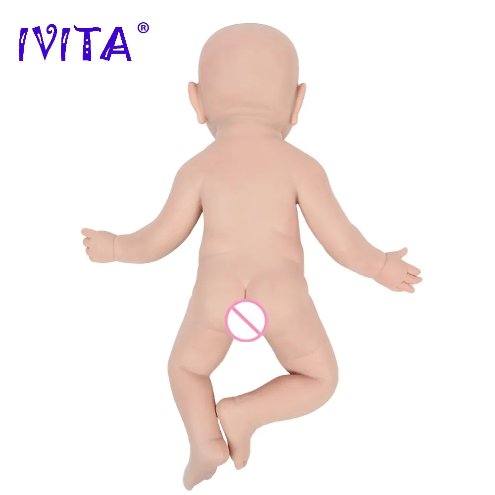 Realistic Full Body Silicone Reborn Baby Doll, 16.92 inch 2.69kg - ToylandEU