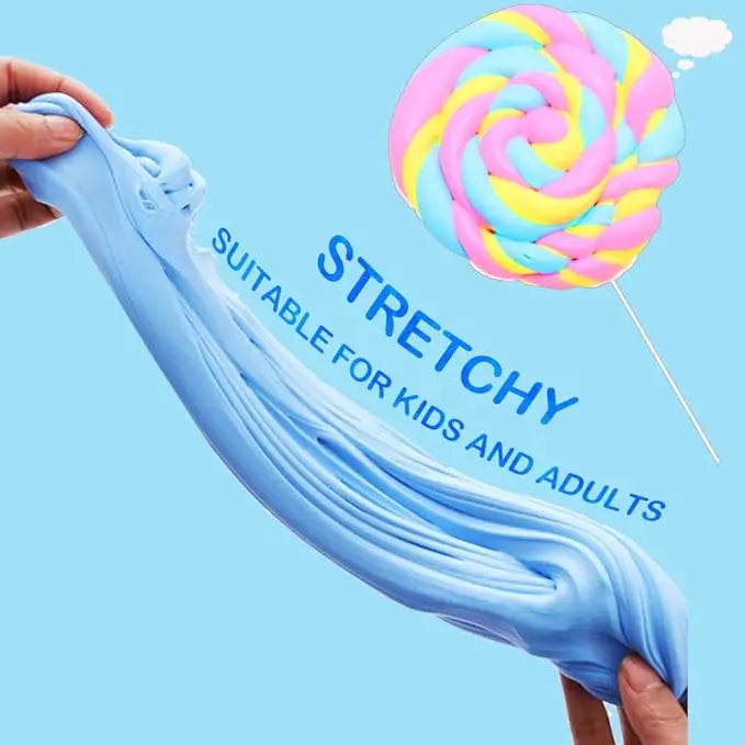 5 Pack Super Soft Non-Sticky Butter Slime - Perfect for Kids' Parties!