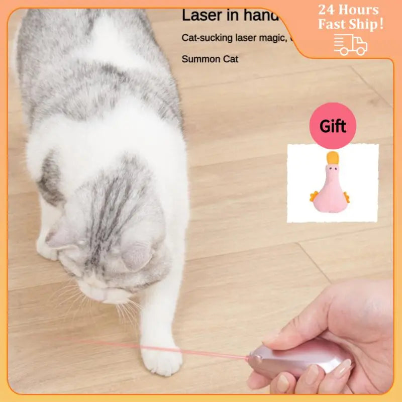 LED Infrared Pet Mouse Cat Teaser Stick - ToylandEU