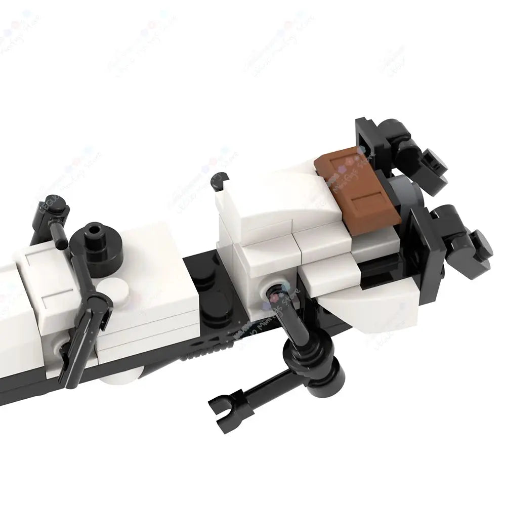 MOC2071 Interstellar Series Scout Flying Bike MOC Building Blocks Sci-Fi Movie Soldiers Air Vehicle Model Assembly Toys For Kids - ToylandEU