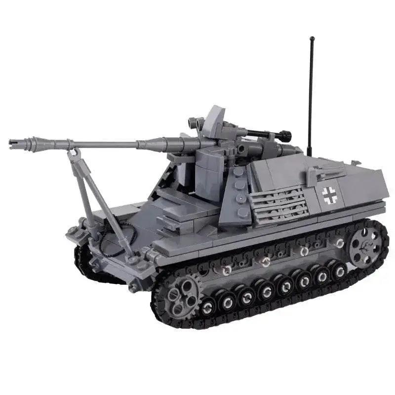 MOC Military Main Battle Tank Building Blocks WW2 Vehicle Gift Building Bricks MOC - ToylandEU