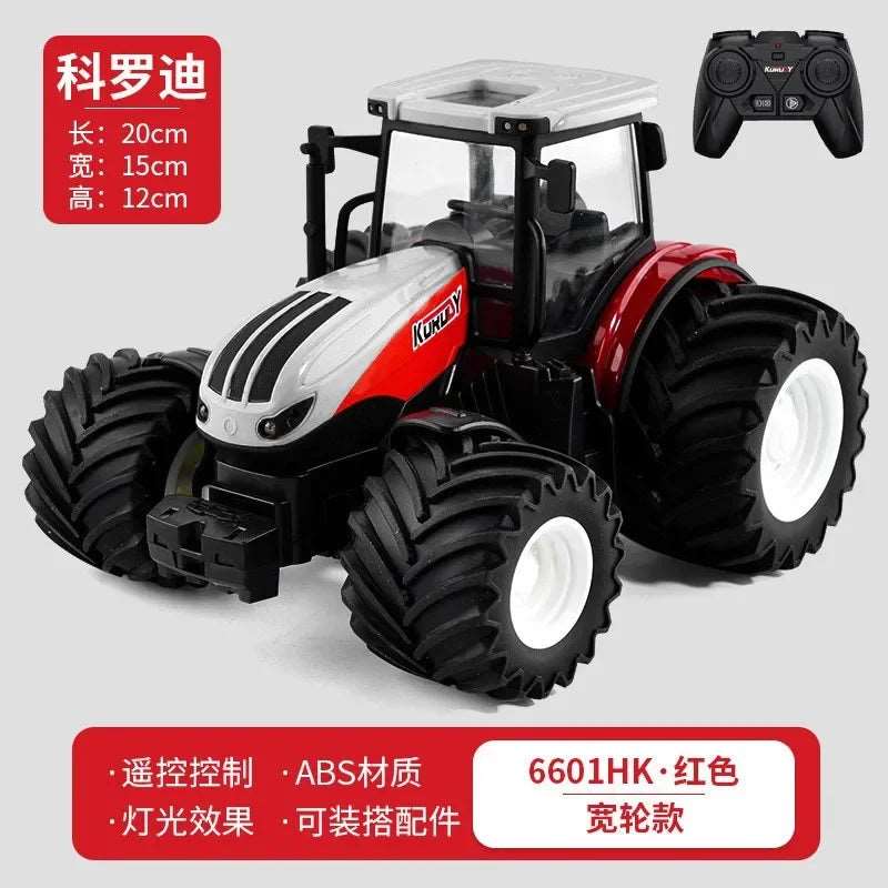 1/24 Scale 2.4g RC Tractor Simulated Engineering Construction Truck Remote - ToylandEU