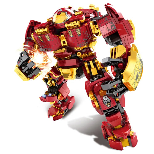 Boys' Superhero Mecha Building Blocks Set with Super Armor Robot Design ToylandEU.com Toyland EU