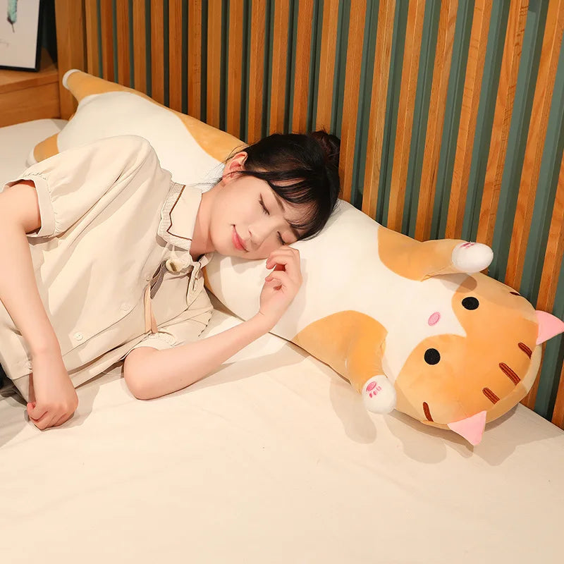 Long Cat Plush Toy | Ultra Soft Texture | Toylandeu™